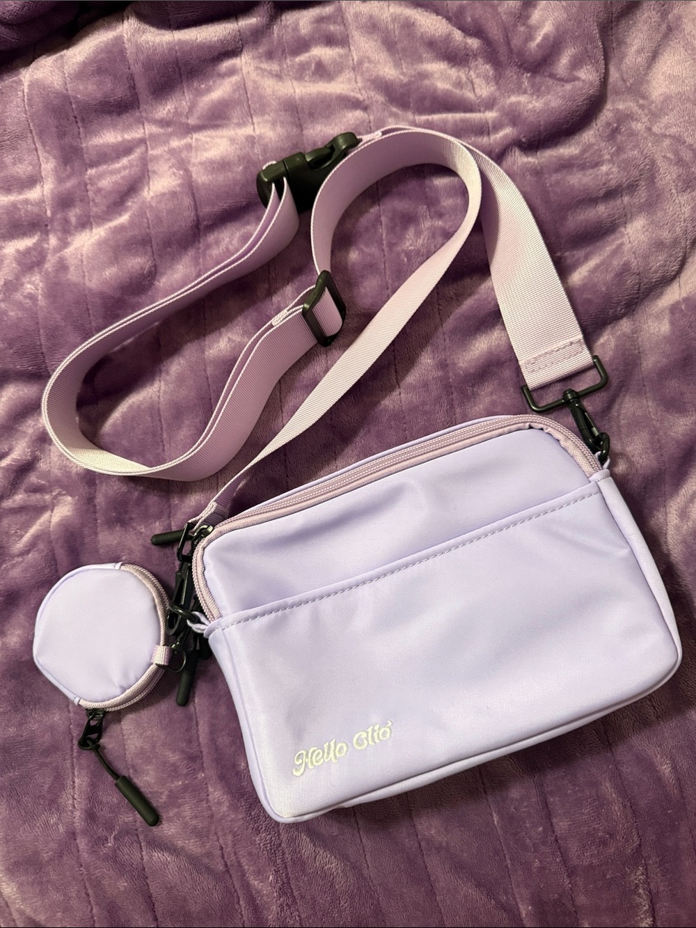 Hello Clio EReader Crossbody Bag